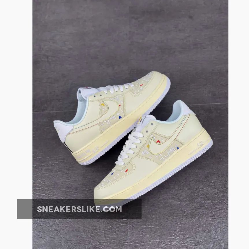 Korea-Inspired Nike Air Force 1 Low 'Hangul' New Releases