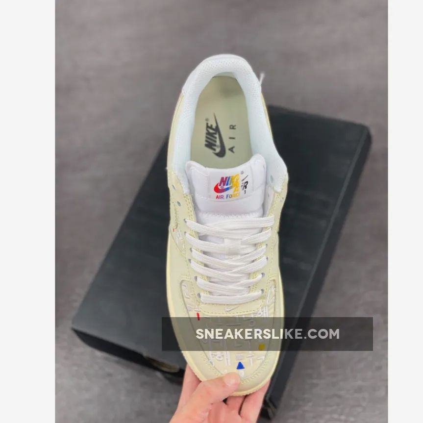 Korea-Inspired Nike Air Force 1 Low 'Hangul' New Releases