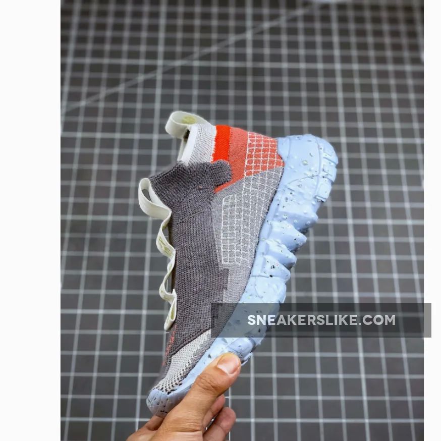 mens nike space hippie 02 vast grey hyper crimson