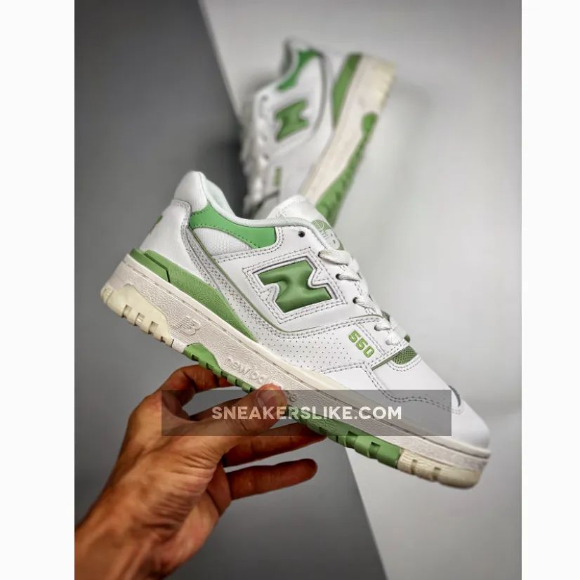 New Balance 550 White Mint Green 'new balance 550 green women's