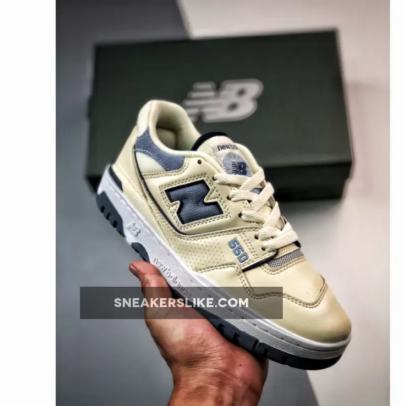 New Balance 550 'Angora Vintage Indigo' - new balance 550 white indigo