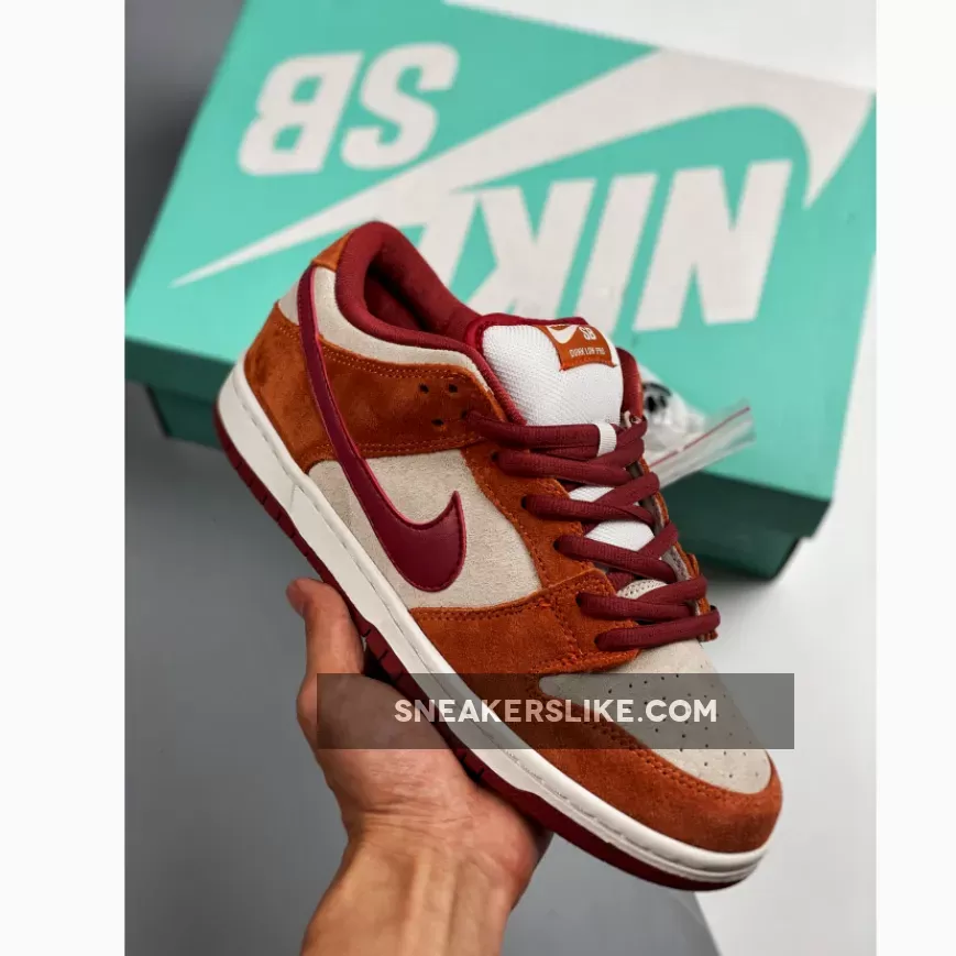 Nike SB Dunk Low Pro 'Dark Russet' BQ6817-202 nike dunk dark russet