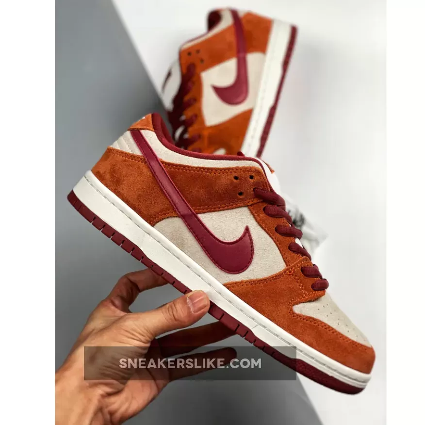 Nike SB Dunk Low Pro 'Dark Russet' BQ6817-202 nike dunk dark russet