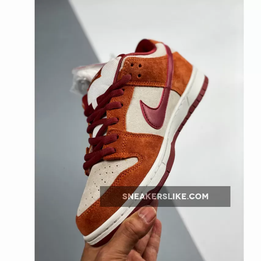Nike SB Dunk Low Pro 'Dark Russet' BQ6817-202 nike dunk dark russet