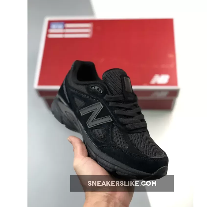 New Balance M990BB4 'Triple Black' - new balance 990 v4 black