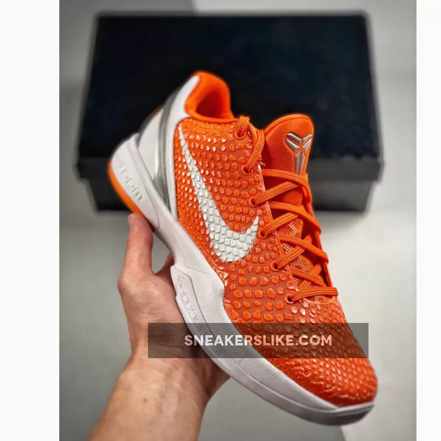 Nike Kobe 6 PE Orange White / kobe 6 wnba