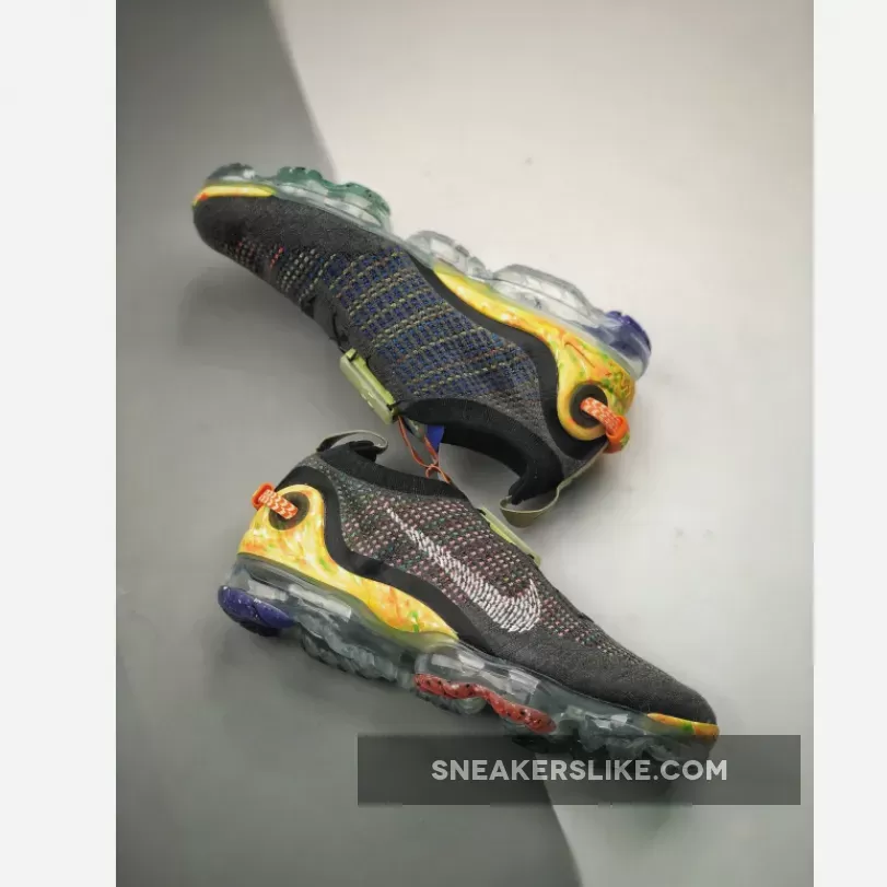 Nike Air VaporMax 2020 Flyknit Iron Grey Laser Orange #nike air vapormax 2020 flyknit sale