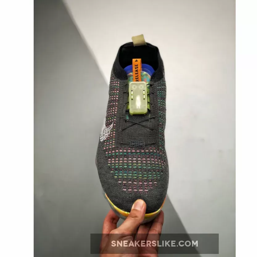 Nike Air VaporMax 2020 Flyknit Iron Grey Laser Orange #nike air vapormax 2020 flyknit sale