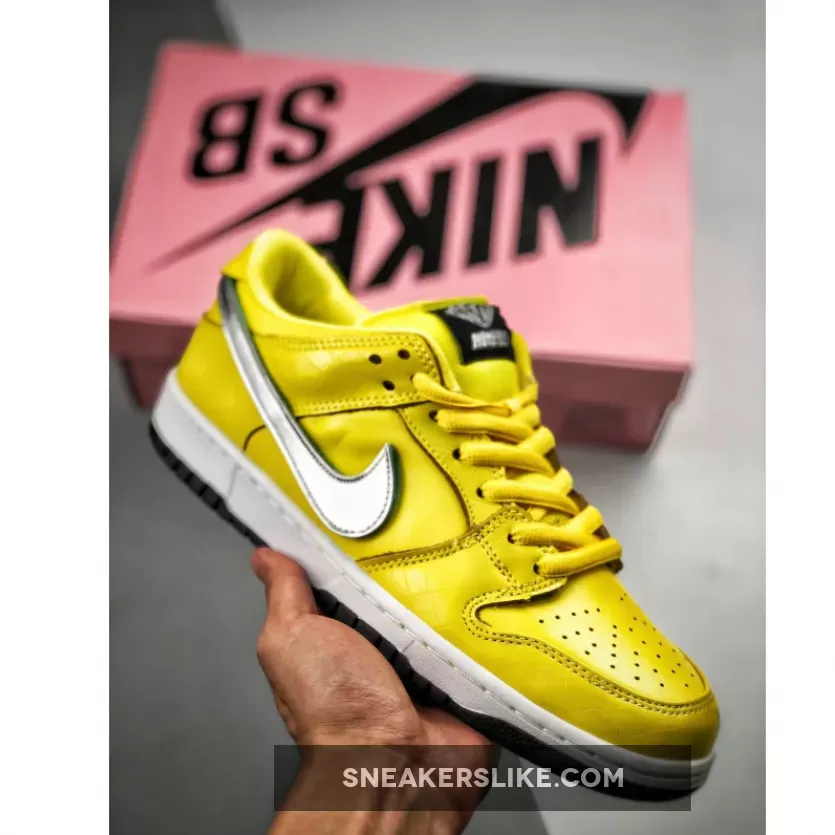 Diamond Supply Co. X Nike SB Dunk Low Yellow To Buy