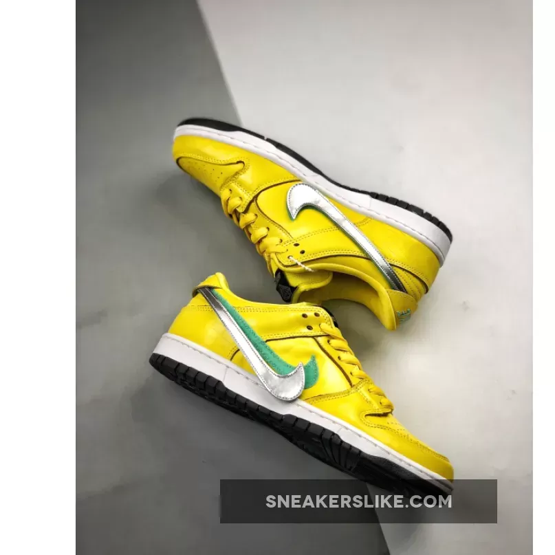 Diamond Supply Co. X Nike SB Dunk Low Yellow To Buy