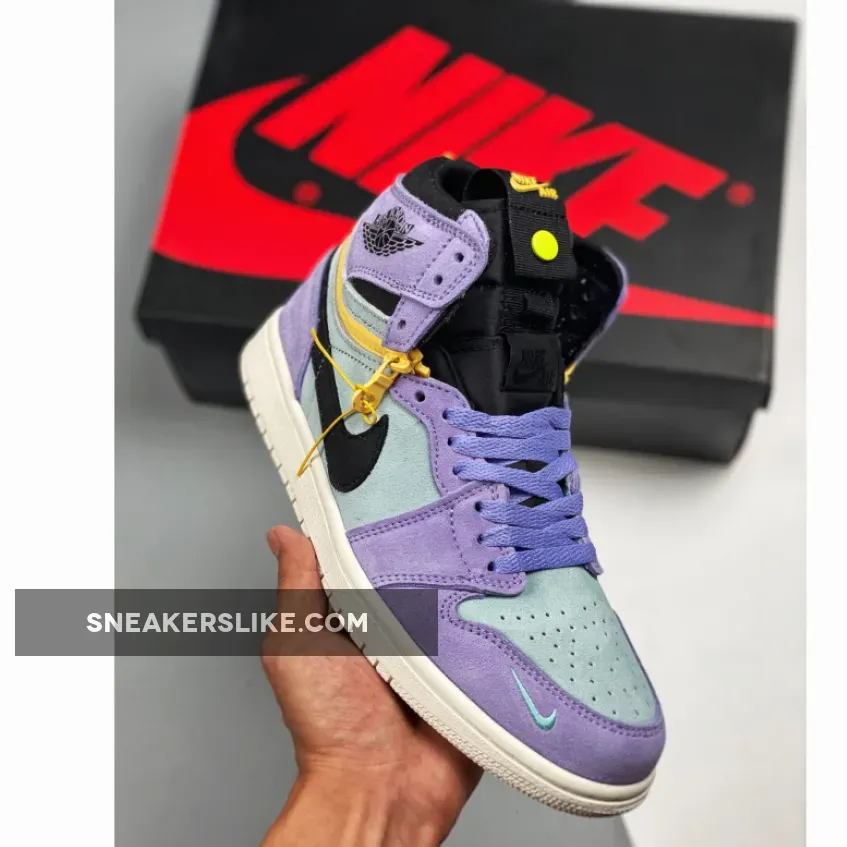 Air Jordan 1 High Switch 'Purple Pulse' CW6576-500 jordan 1 purple pulse