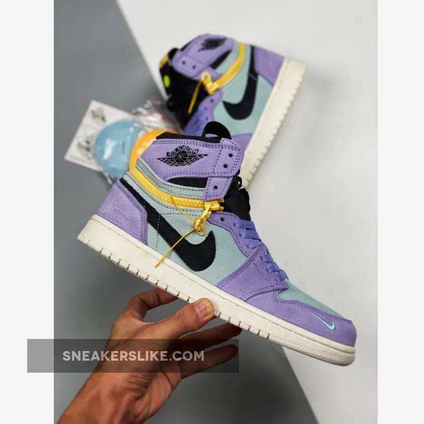 Air Jordan 1 High Switch 'Purple Pulse' CW6576-500 jordan 1 purple pulse