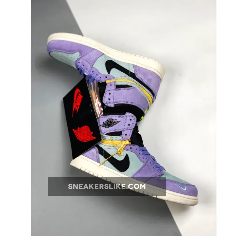 Air Jordan 1 High Switch 'Purple Pulse' CW6576-500 jordan 1 purple pulse