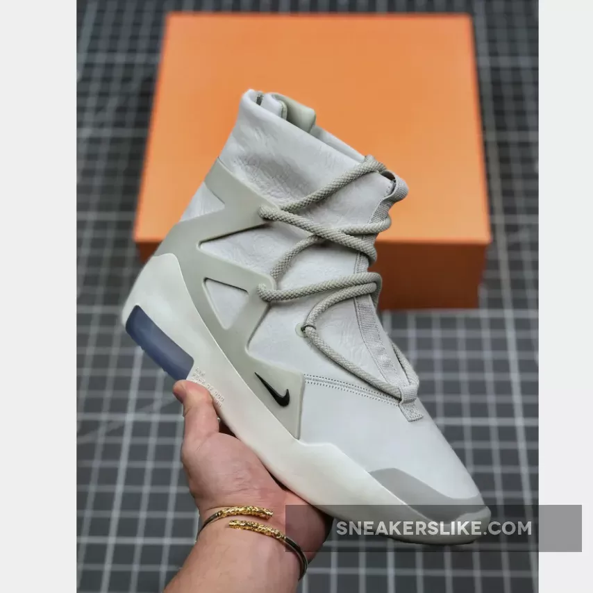 Nike Air Fear Of God 1 'Light Bone' AR4237-002 Brand New