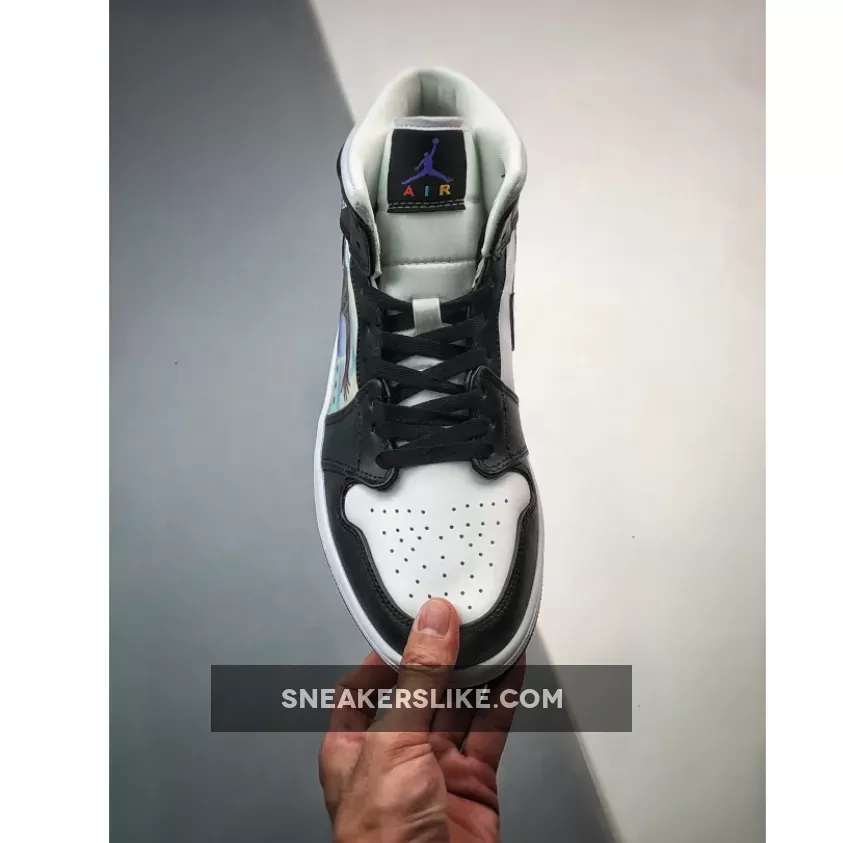 Air Jordan 1 Mid 'Hologram' DR9496-001 Holo Jordan 1