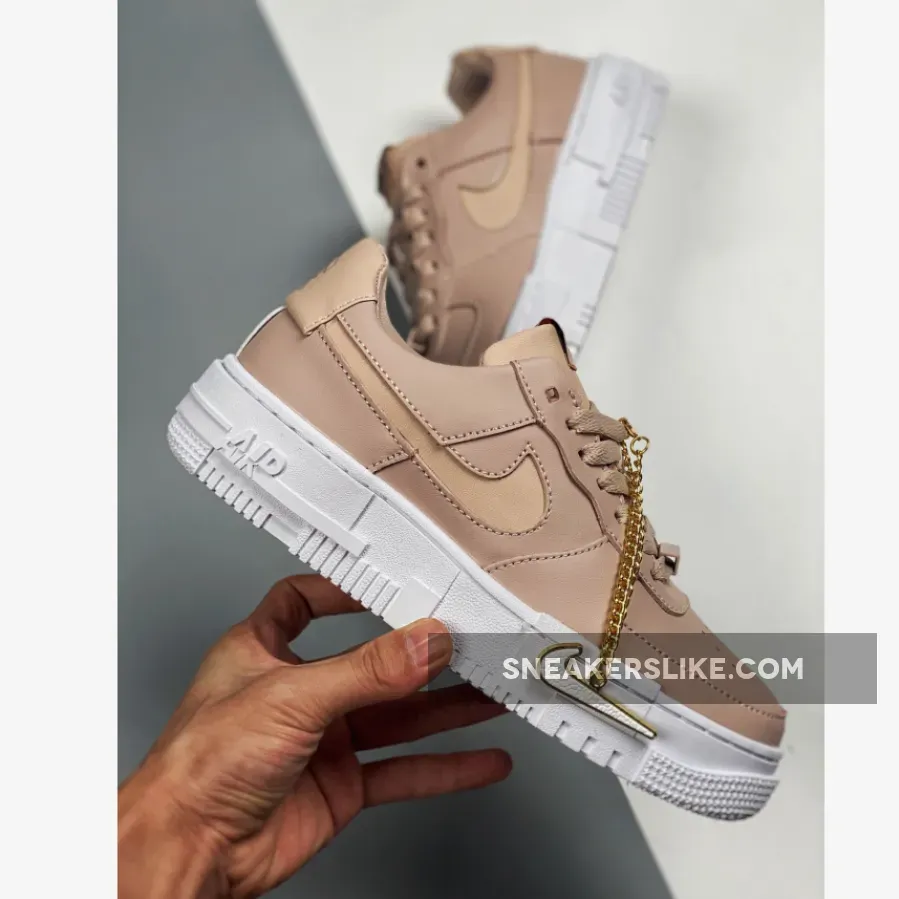 Particle Beige Air Force 1 / Nike Air Force 1 Pixel Particle Beige Black