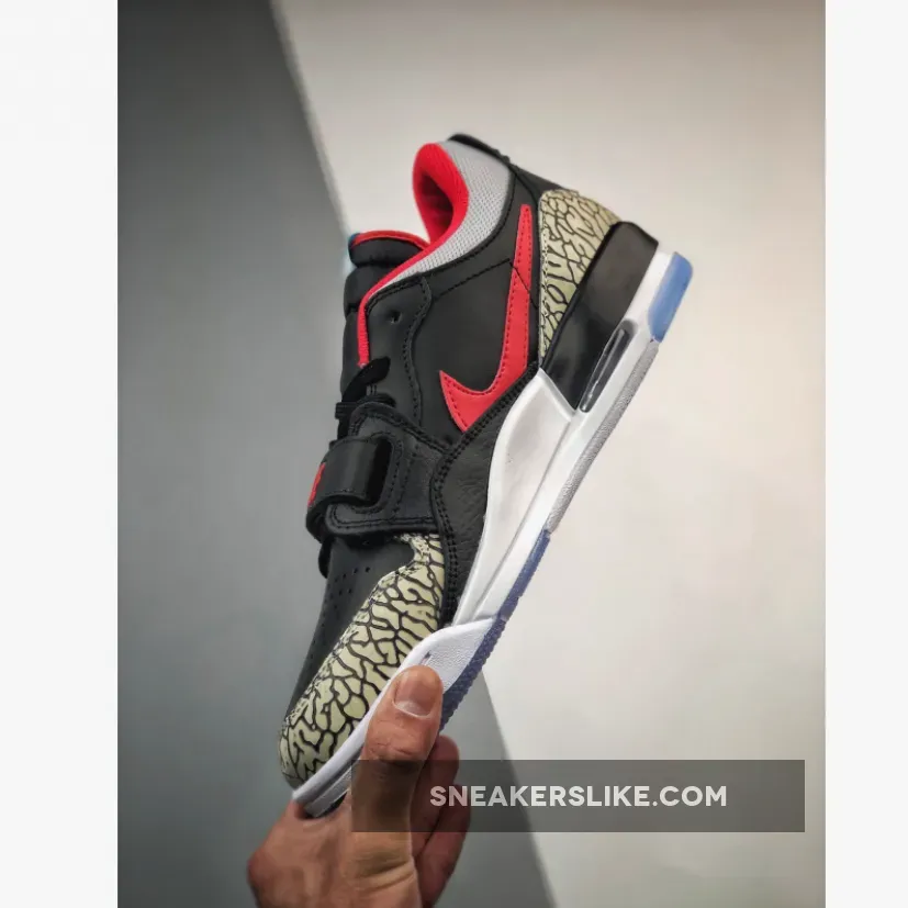 Jordan Legacy 312 Low 'Chicago Flag' Black/Blue-Red / jordan legacy 312 chicago
