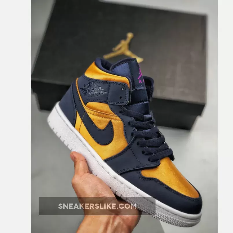 Air Jordan 1 Mid Obsidian Desert Ochre BQ6931-401 To Buy