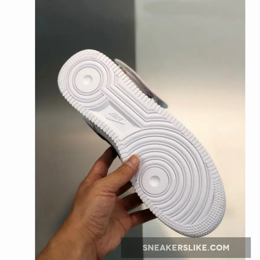 Nike Air Force 1 Zip-On Swoosh Logo White