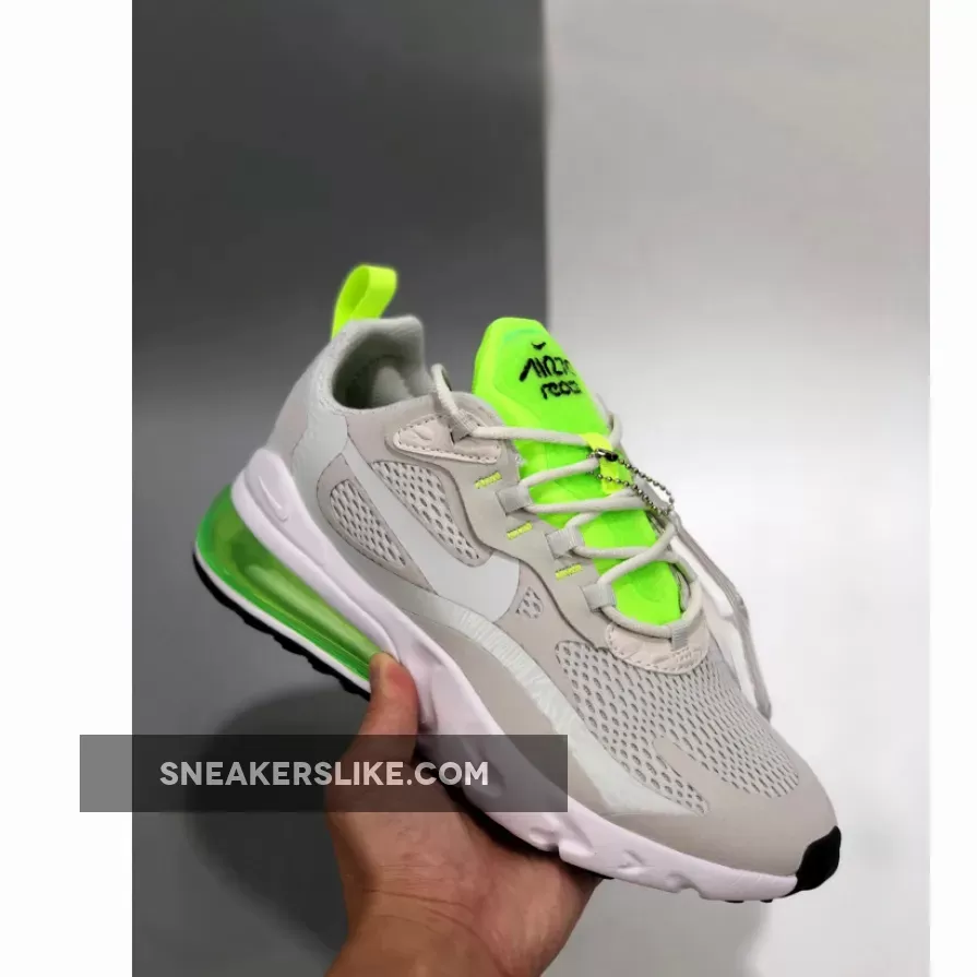 Nike Air Max 270 React Vast Grey Green For Womens CU3447-001 To Buy
