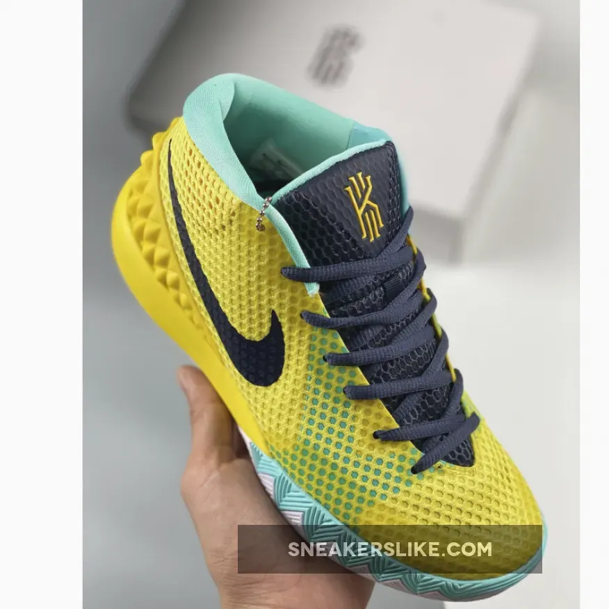 Nike Kyrie 1 'Letterman' Tour Yellow/Teal-Gold 705277-737 / nike kyrie 1 letterman