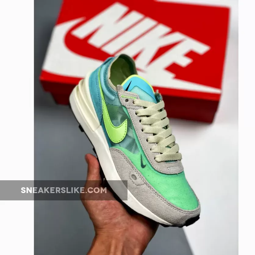 Nike Waffle One Bleached Aqua DC2533-401 / nike waffle one watermelon