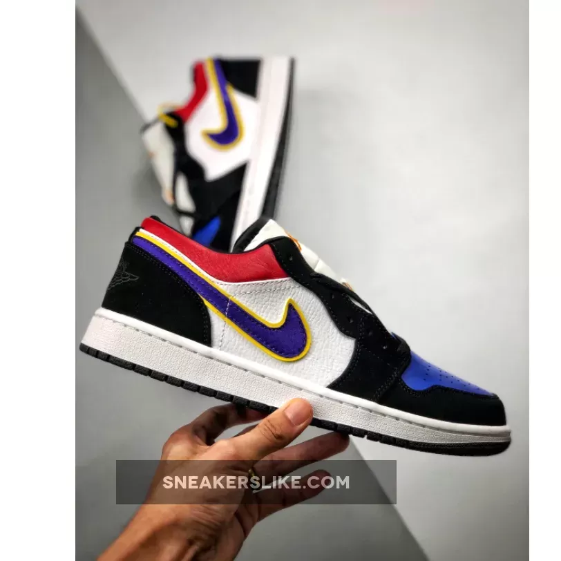 Air Jordan 1 Low 'Lakers Top 3' CJ9216-051 air jordan 1 low top 3