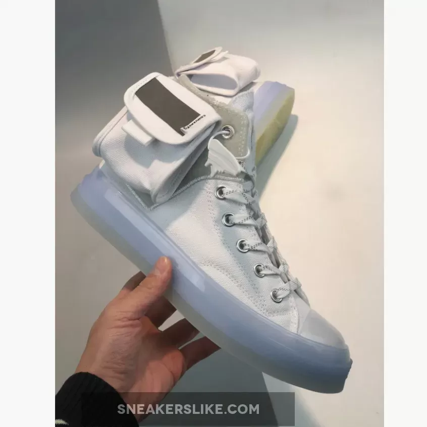 Lay Zhang x Converse Chuck 70 High Top White/Tint Blue / zhang shoes