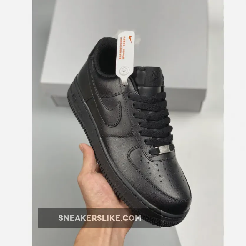 Nike Air Force 1 Low Triple Black / air force one triple black