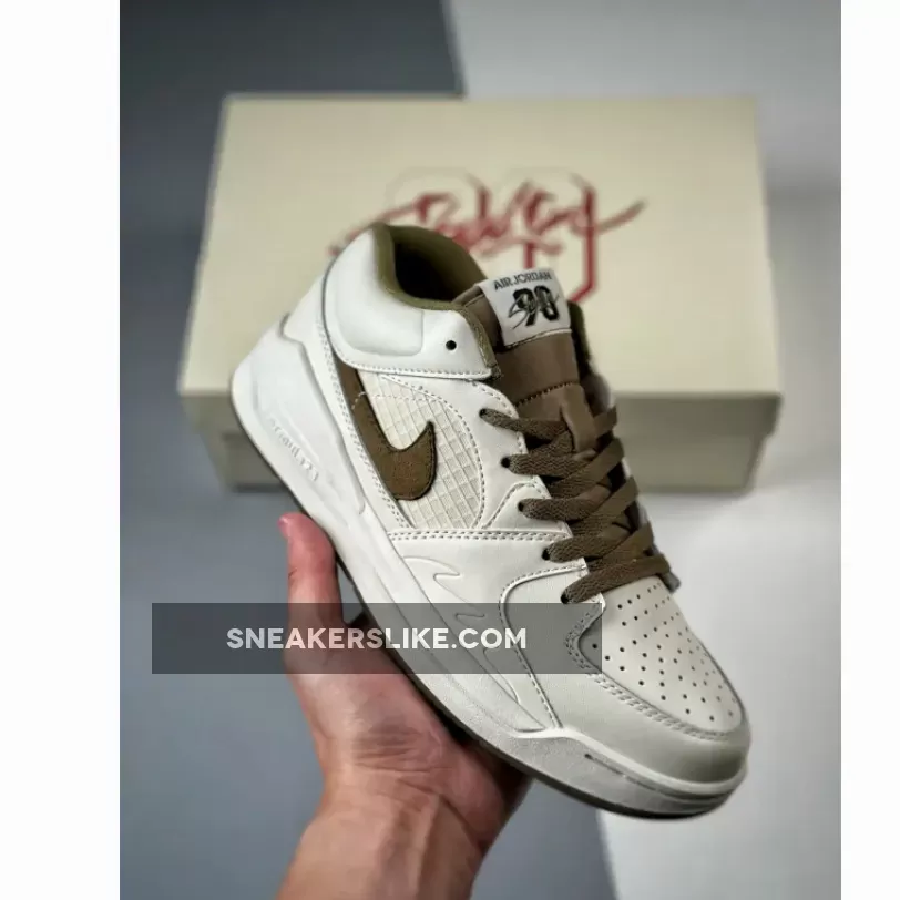 Jordan Stadium 90 Sail Brown Kelp / Black And Brown Jordans