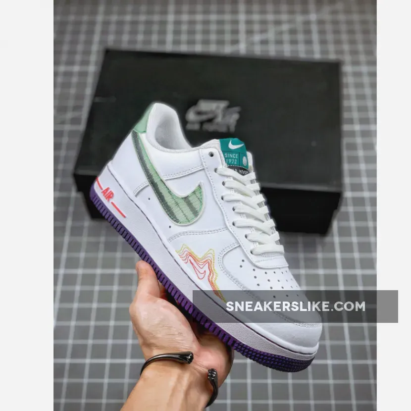 Nike Air Force 1 'Music' White Red - air force 1 low music