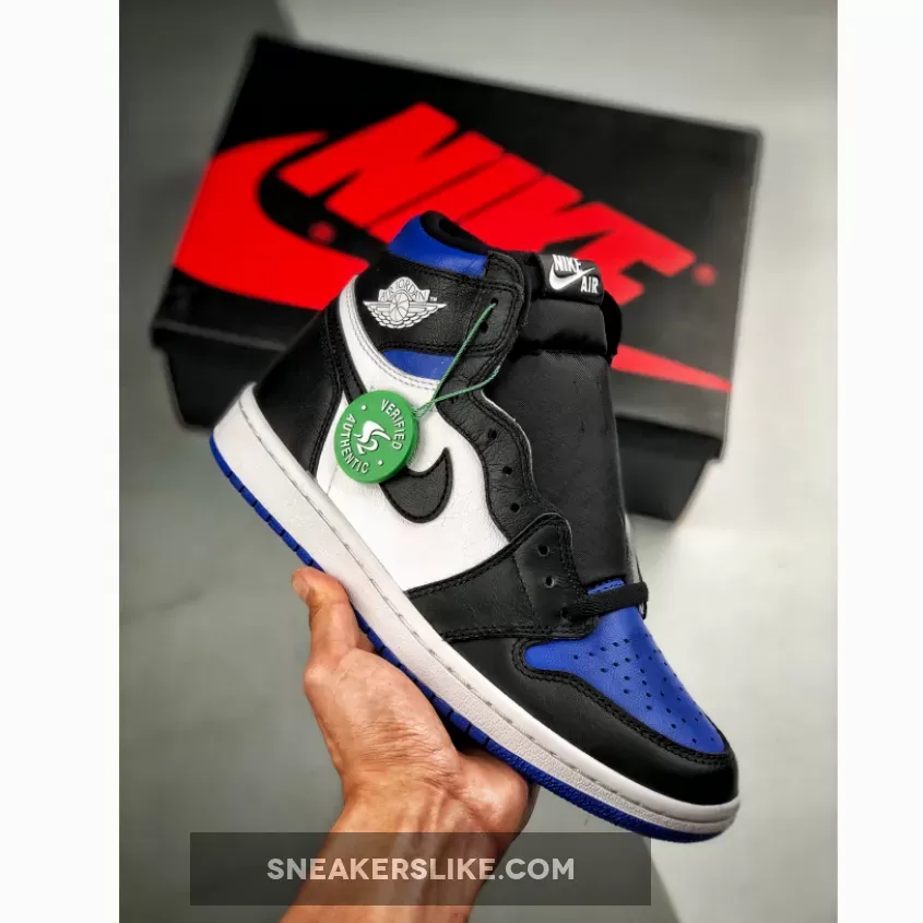 Air Jordan 1 Retro High OG 'Royal Toe' 555088-041 Air Jordan One Royal Blue