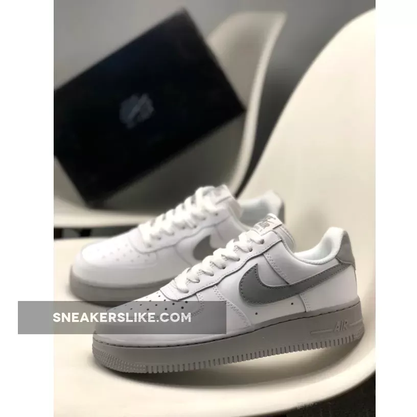 Nike Air Force 1 07 White Wolf Grey CK7663-104 - wolf grey af1