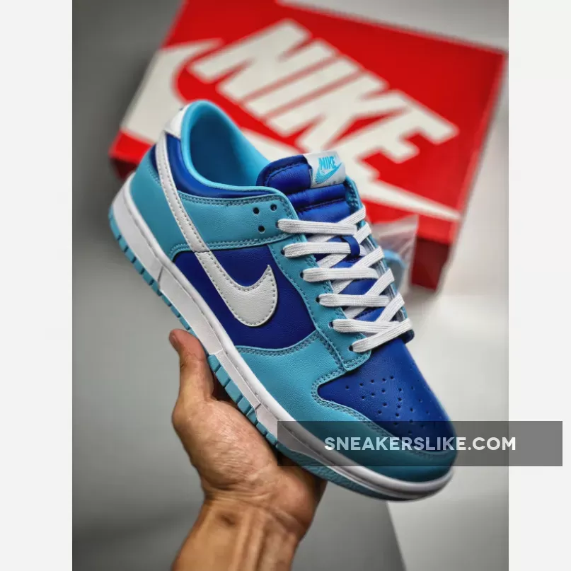 Nike Dunk Low 'Argon 2022' Flash/White-Argon Blue / dm0121-400