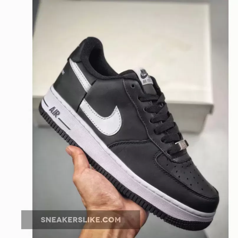 Supreme x Comme des Garçons x Nike Air Force 1 Low Black/White - comme de garcons supreme af1
