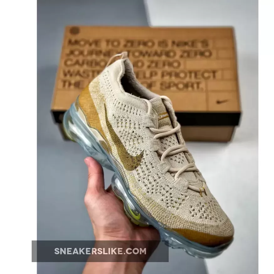 Restock Nike Air VaporMax 2023 Flyknit Tan Olive Sand Nike
