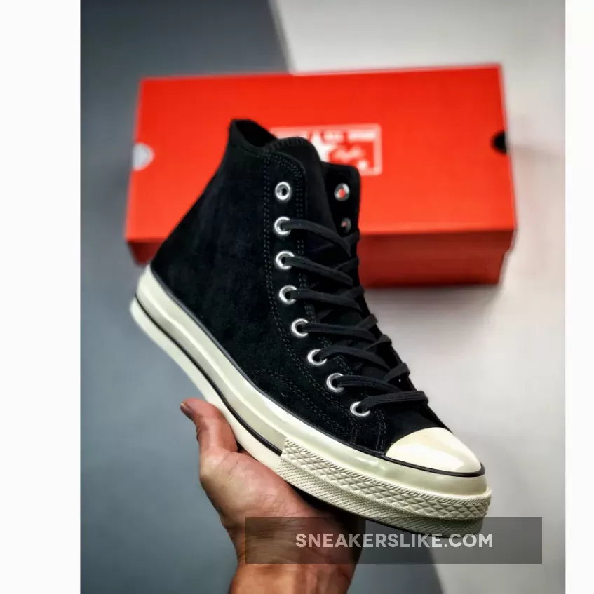 Converse Chuck 70 Suede Black/Egret/Black converse egret black