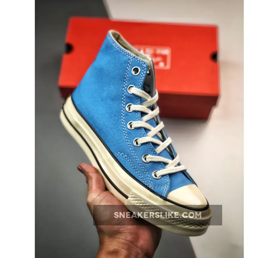 Converse Chuck Taylor All-Star 70 Hi University Blue 171566C / converse brown blue