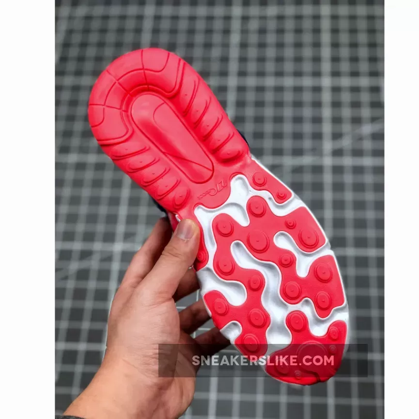 Nike Air Max 270 React Eng Laser Crimson #air max 270 react laser red