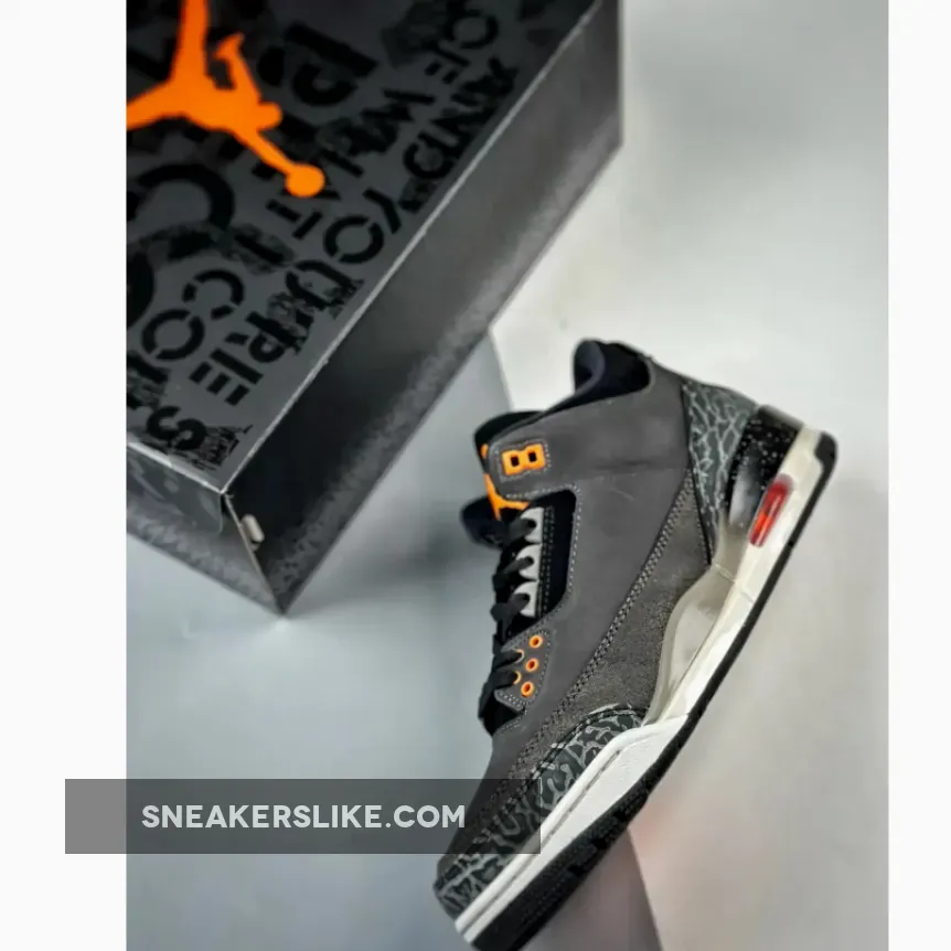 Air Jordan 3 "Fear" Night Stadium/Total Orange-Black Air Jordan 3 "Fear" Night Stadium/Total Orange-Black