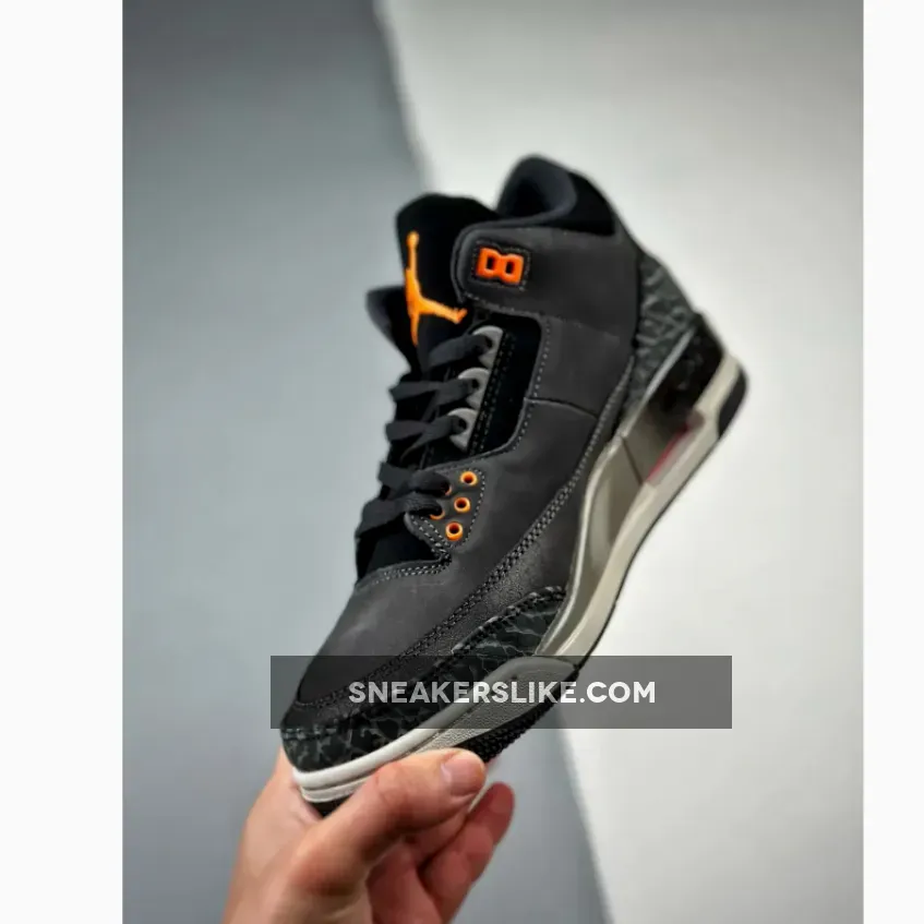 Air Jordan 3 "Fear" Night Stadium/Total Orange-Black Air Jordan 3 "Fear" Night Stadium/Total Orange-Black