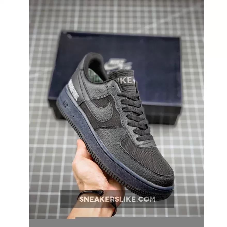 Nike Air Force 1 Low GORE-TEX Black/Barely Grey / nike air force 1 gore tex black