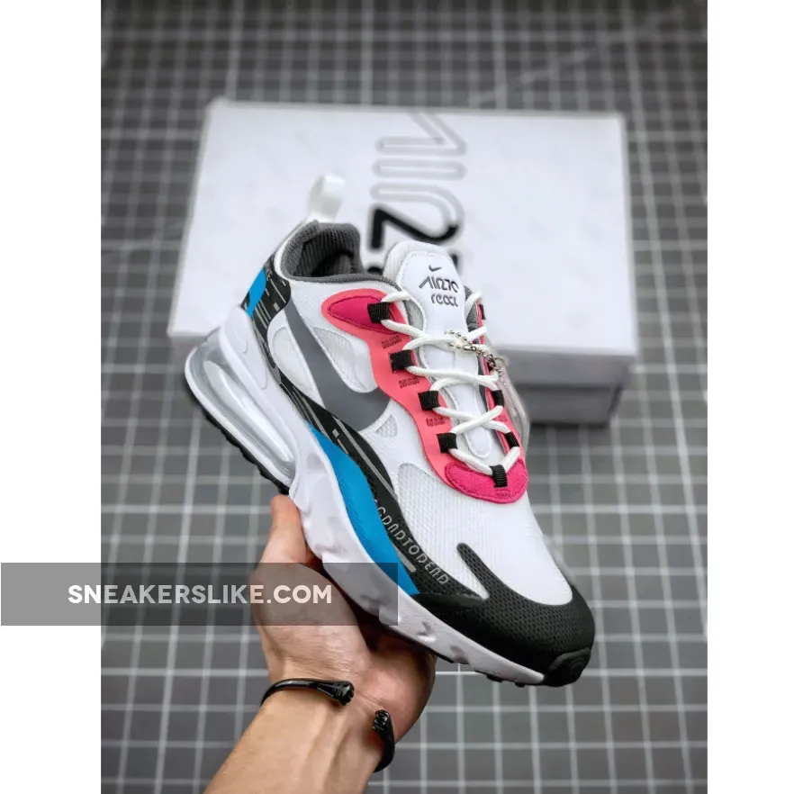Nike Air Max 270 React Laser Blue Multi / air max 270 react laser red
