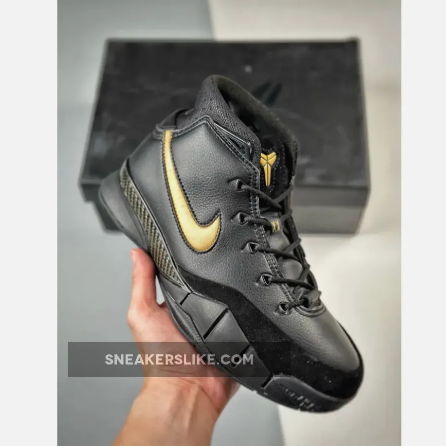 Nike Kobe 1 Protro "Mamba Day" Black Metallic Gold