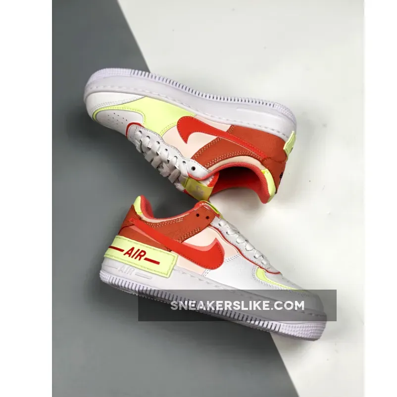 Nike Air Force 1 Shadow Magic Ember CI0919-110 shadow lime