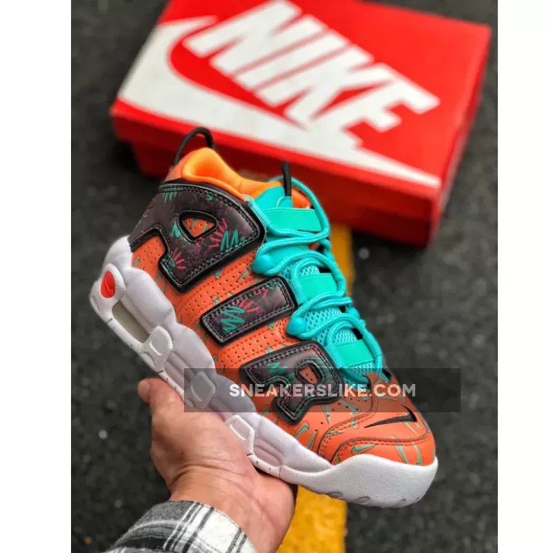 Nike Air More Uptempo 'What The 90s' AT3408-800 uptempo nike orange