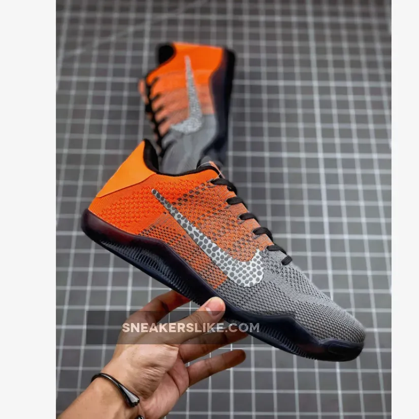 Nike Kobe 11 Elite Low 'Easter' Grey Orange / grey kobe 11