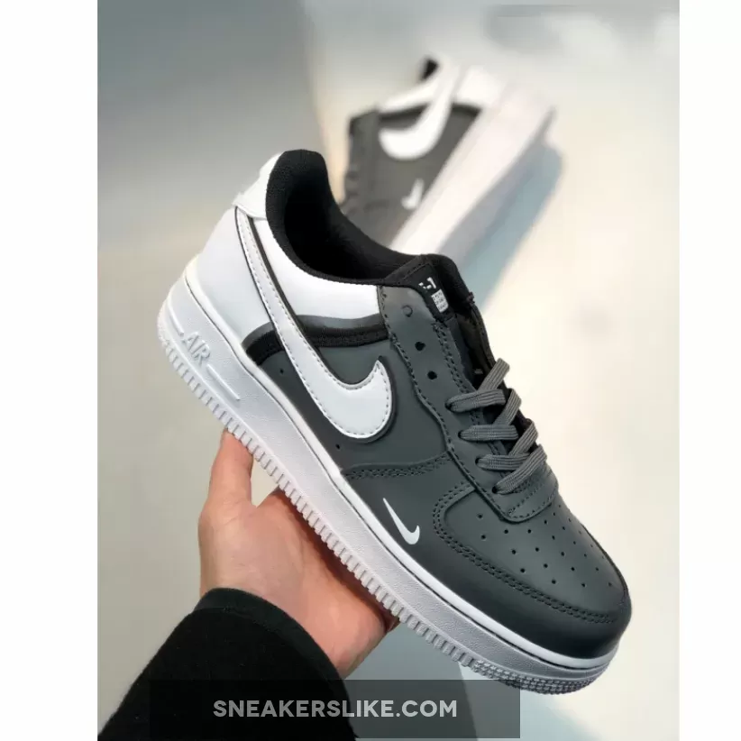 Nike Air Force 1 07 LV8 Grey White CI0061-002 Brand New