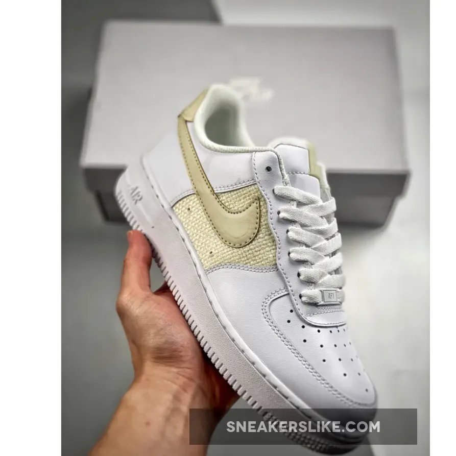 Nike Air Force 1 Low Cross Stitch Grey Cross Air Force Ones