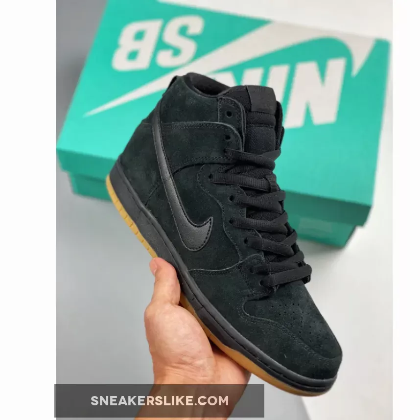 Nike SB Dunk High 'Black Gum' 305050-029 For Sale